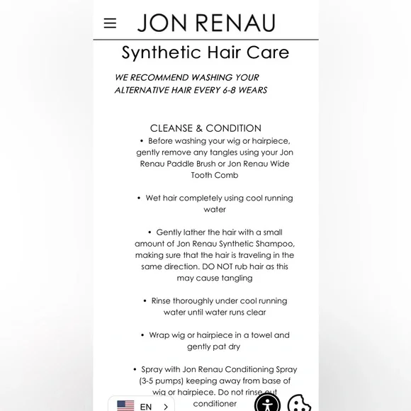 Jon Renau Top Billing 12” hair topper - Picture 12 of 14